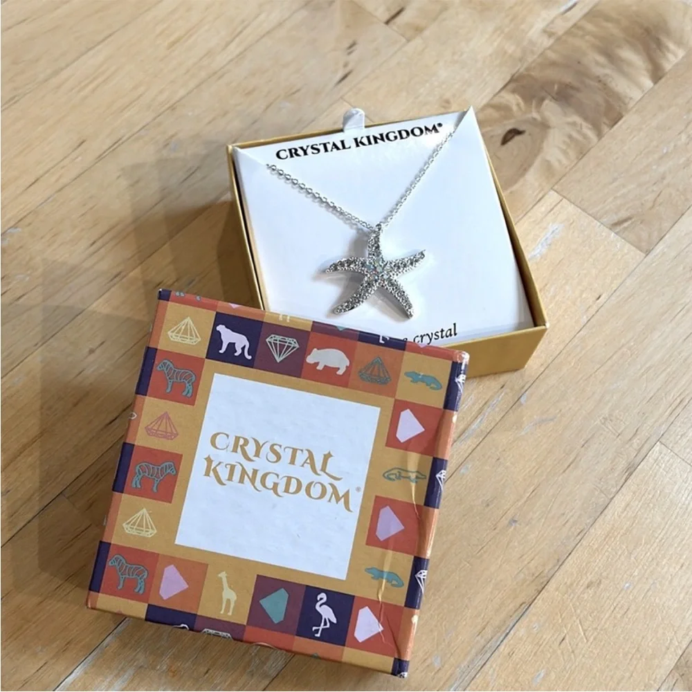 Crystal Kingdom Starfish Necklace